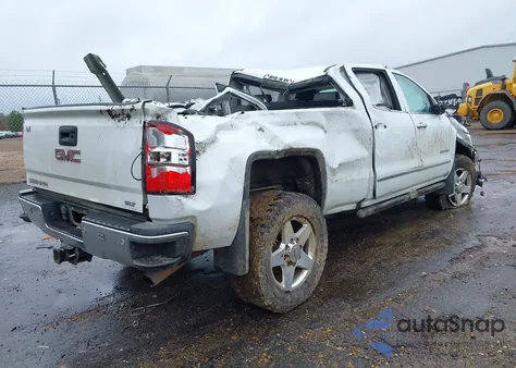 2016 GMC Sierra 2500Hd Slt from USA, damaged, VIN 1GT12TEG1GF301731
